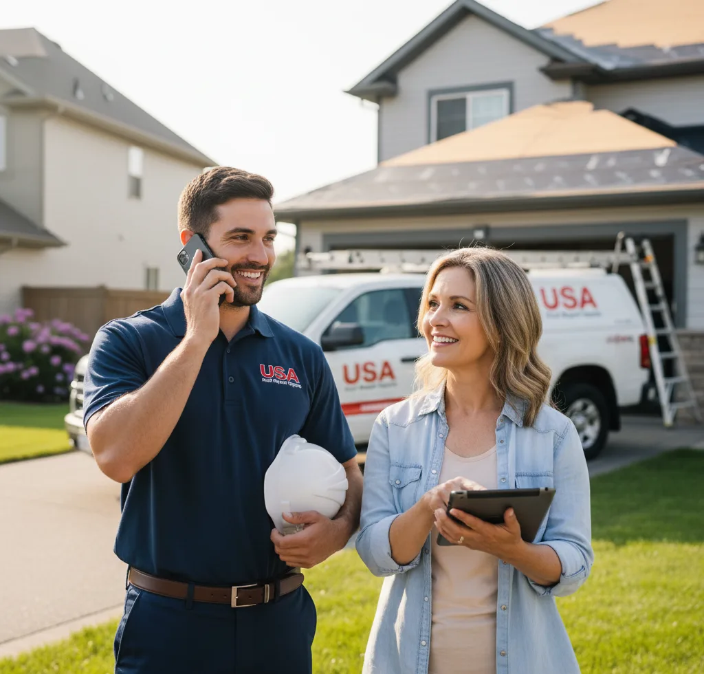 USA Roof Repair Experts customer support in Niantic